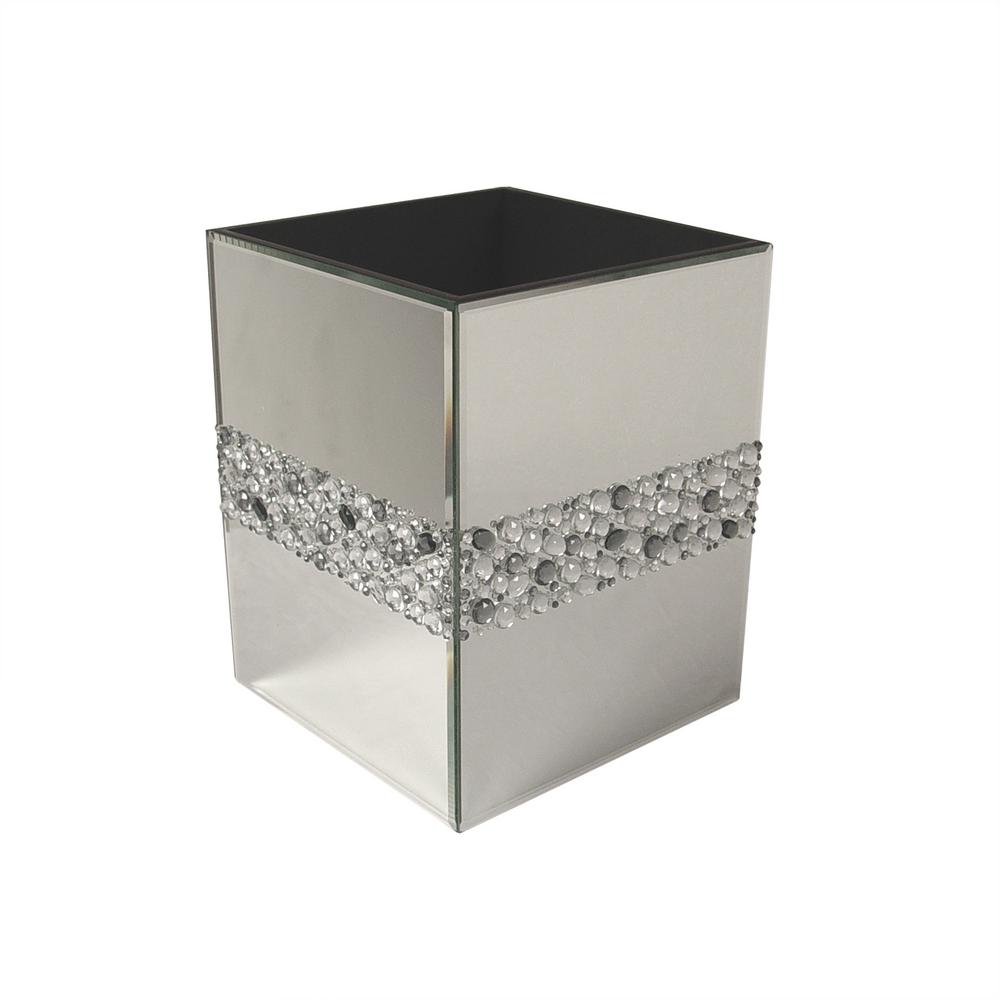 Mirror Tissue Box Cover Compare S At Nextag Elegant Home Fashions Harlow Wastebasket Silver
