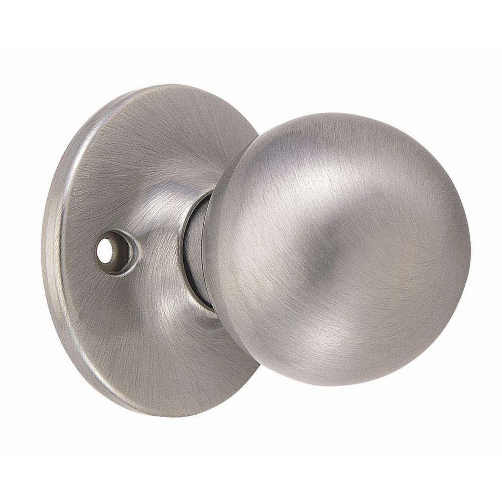 Design House Ball Satin Nickel Dummy Door Knob