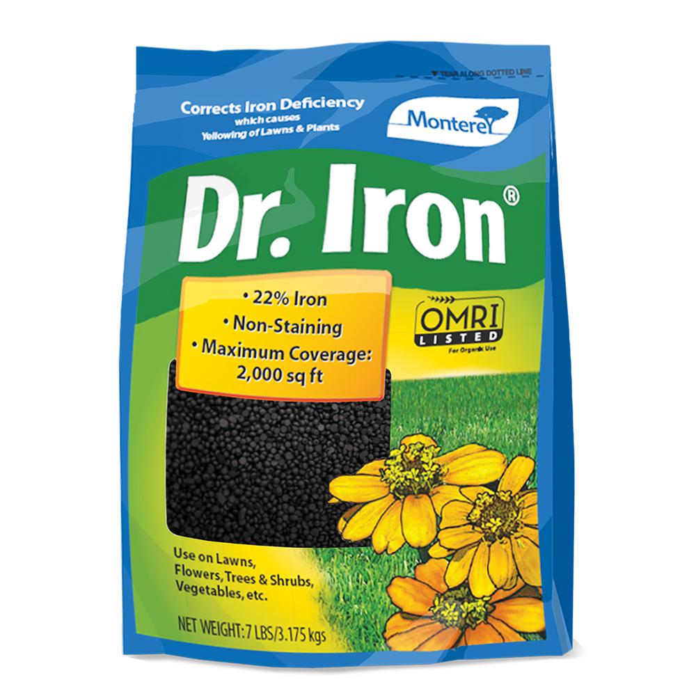 Monterey Dr. Iron 7 lb. Lawn PelletsLG7115 The Home Depot