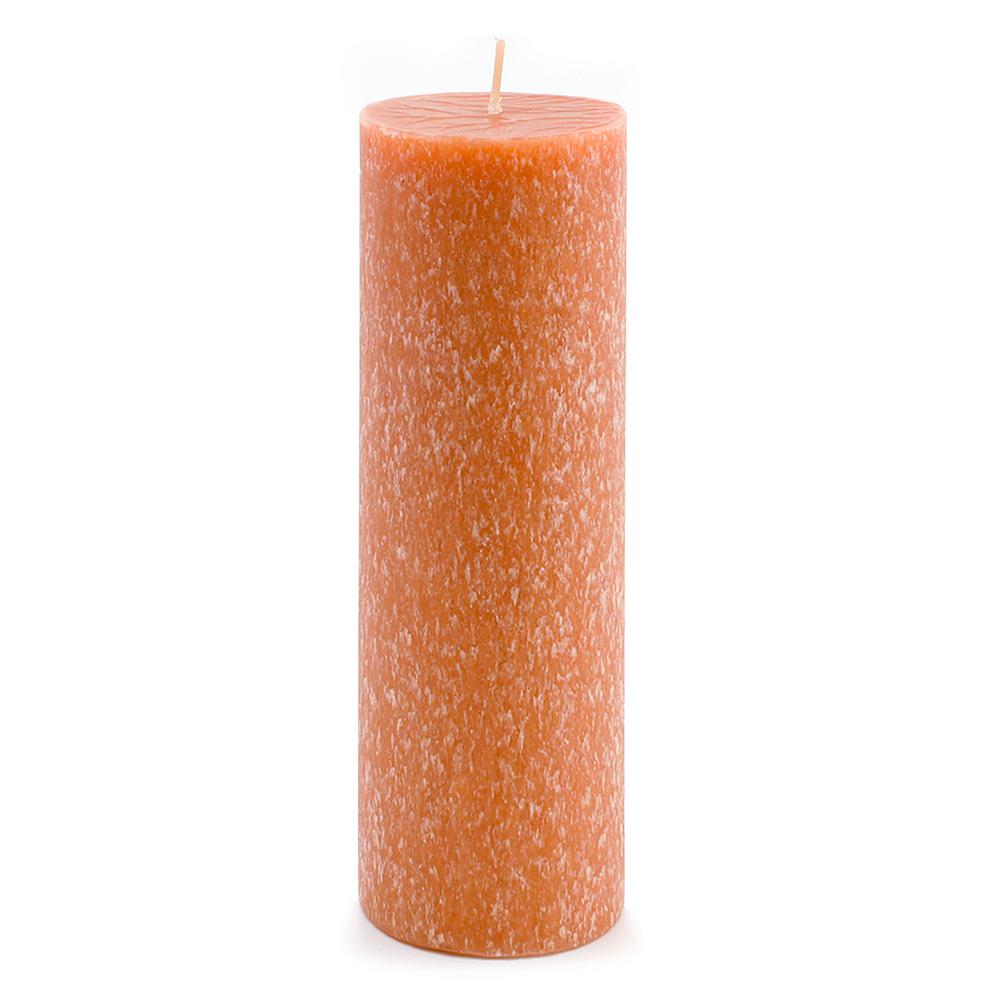 ROOT CANDLES 3 in. x 9 in. Timberline Rust Pillar Candle33919 The
