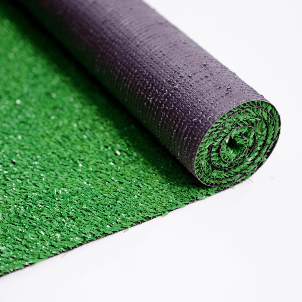 Trafficmaster Evergreen Collection 2 Ft 7 In X 8 Ft Artificial Grass Carpet R350 2x8 The Home Depot