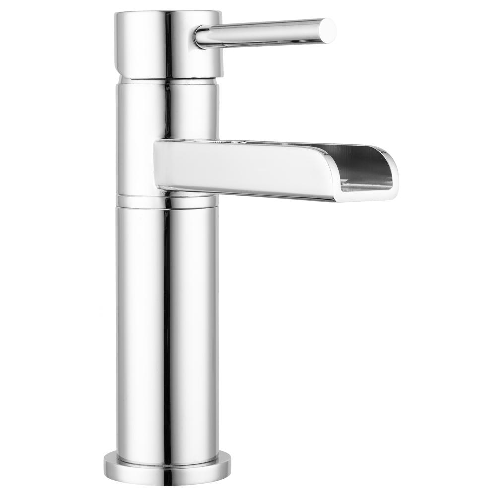 Easy To Install Waterfall Bathroom Sink Faucets Centerset Single Handle Multi Tiered Cascading Waterfall Bathroom Faucet In
