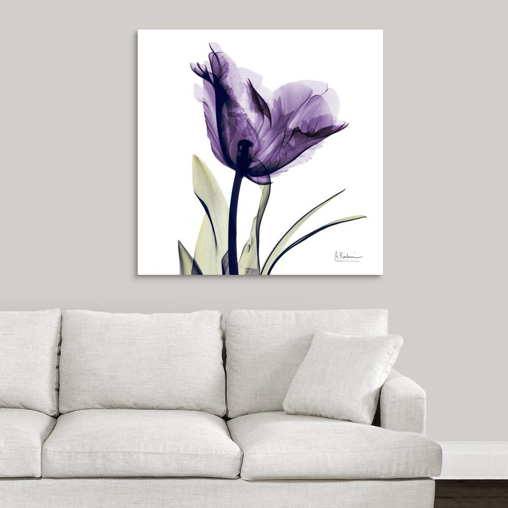 Greatcanvas Purple Flower By Albert Koetsier Canvas Wall Art Purple Flower By Albert Koetsier Canvas Wall Art