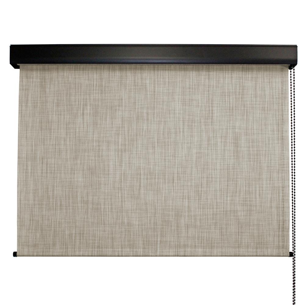 SeaSun Carmel Premium PVC Fabric Exterior Roller Shade Cord Operated with... by SeaSun