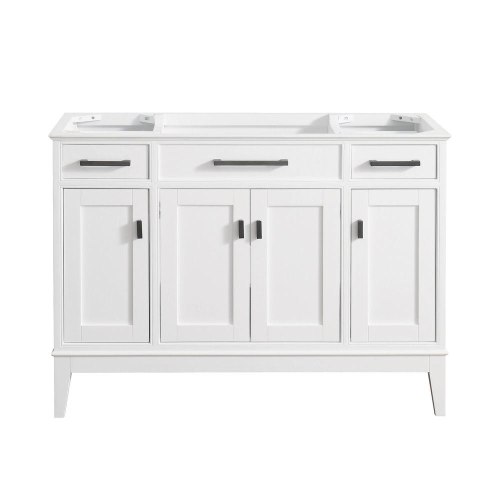 Avanity Madison 48 In W X 21 In D X 34 In H Vanity Cabinet In