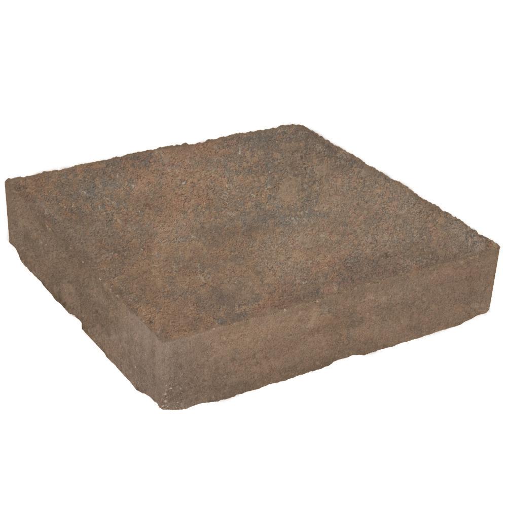 Valestone Hardscapes Domino 11.75 in. x 11.75 in. x 2.25 in. Fossil