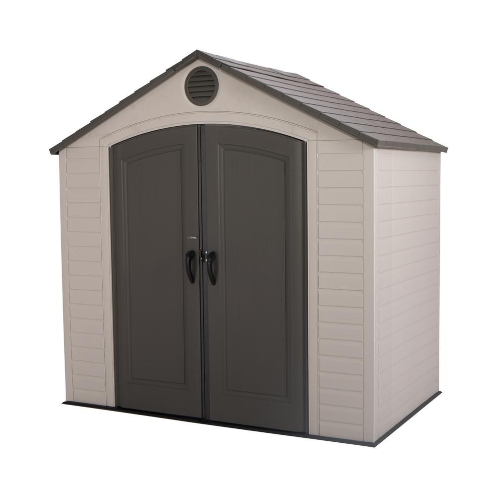 Lifetime 8 ft. x 5 ft. Storage Shed-6418 - The Home Depot