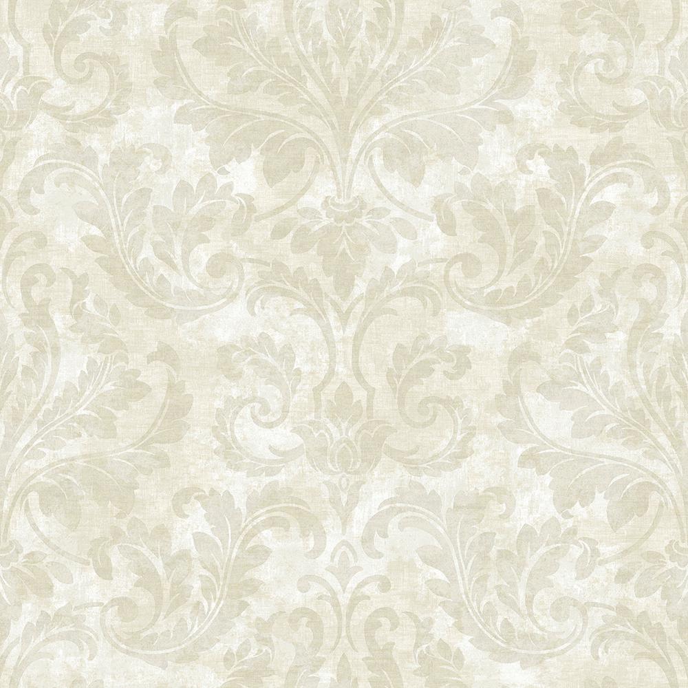 Chesapeake Kent Sky Faux Grasscloth Wallpaper Sample MAN01694SAM - The ...