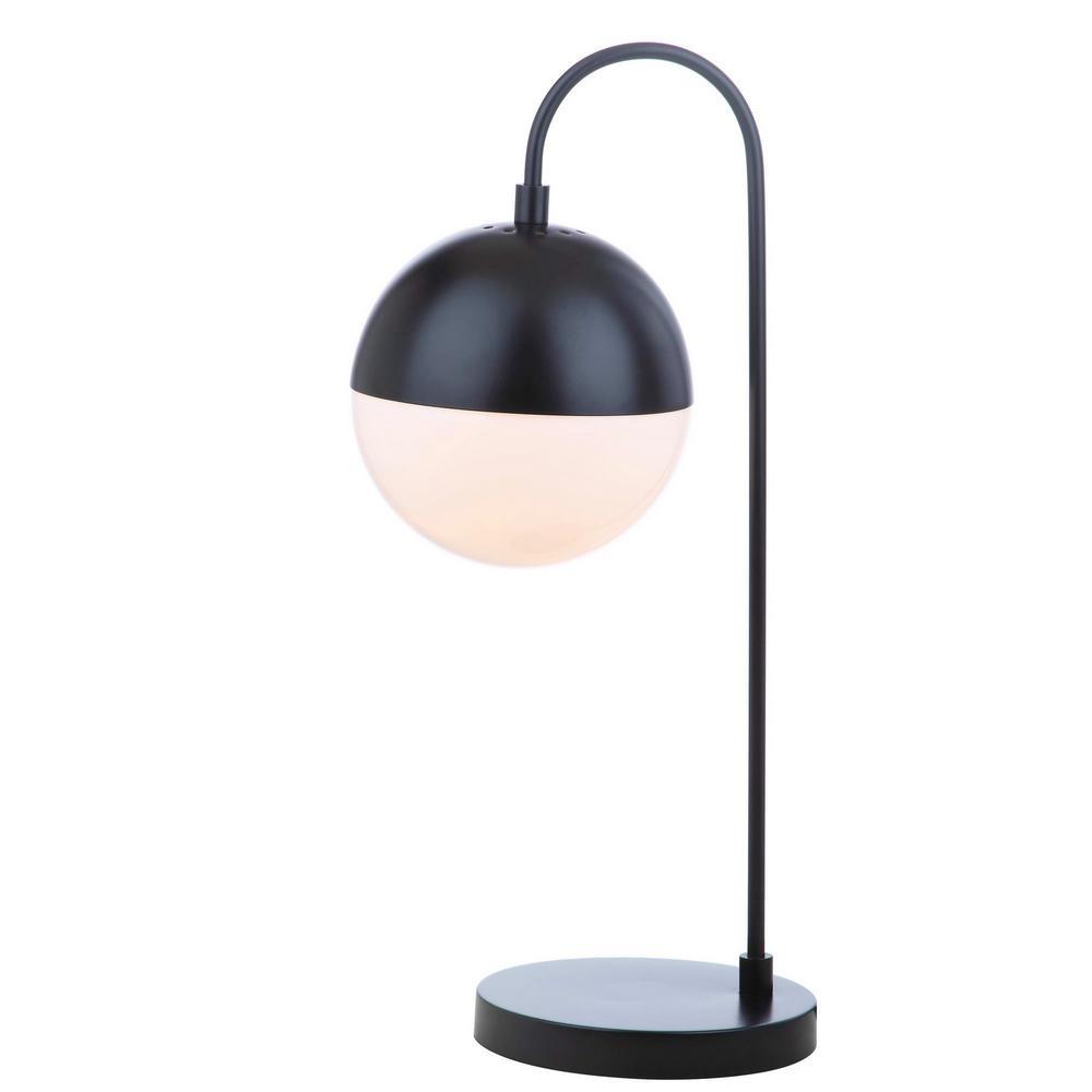 arc black table lamp