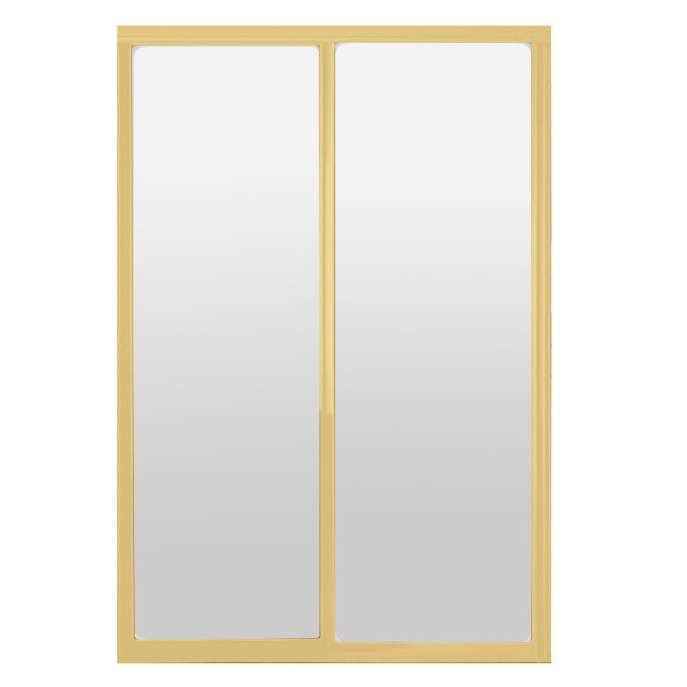 Contractors Wardrobe 72 In X 81 In Silhouette 1 Lite Bright Gold