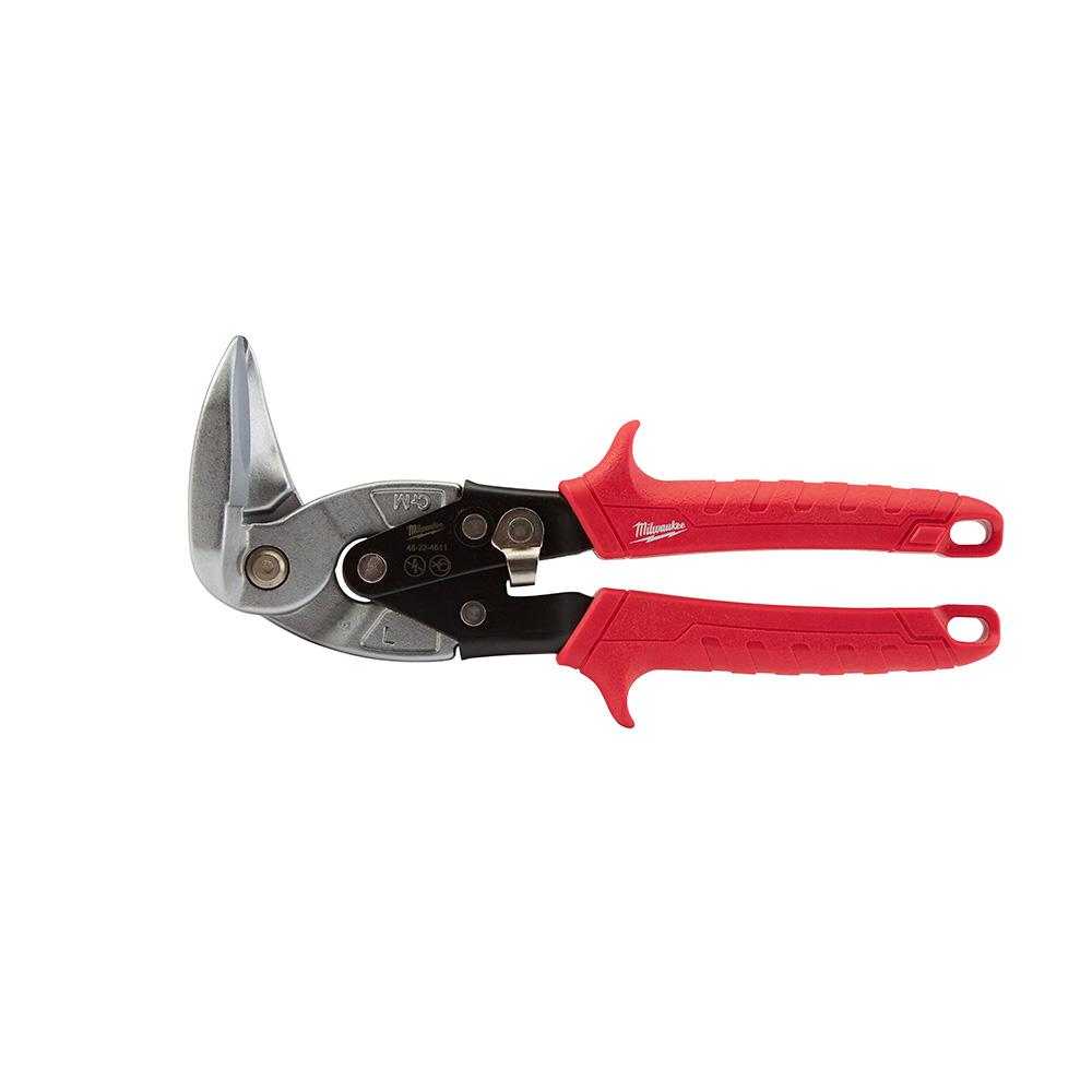 Milwaukee Left Cutting Right Angle Snips48224511 The Home Depot