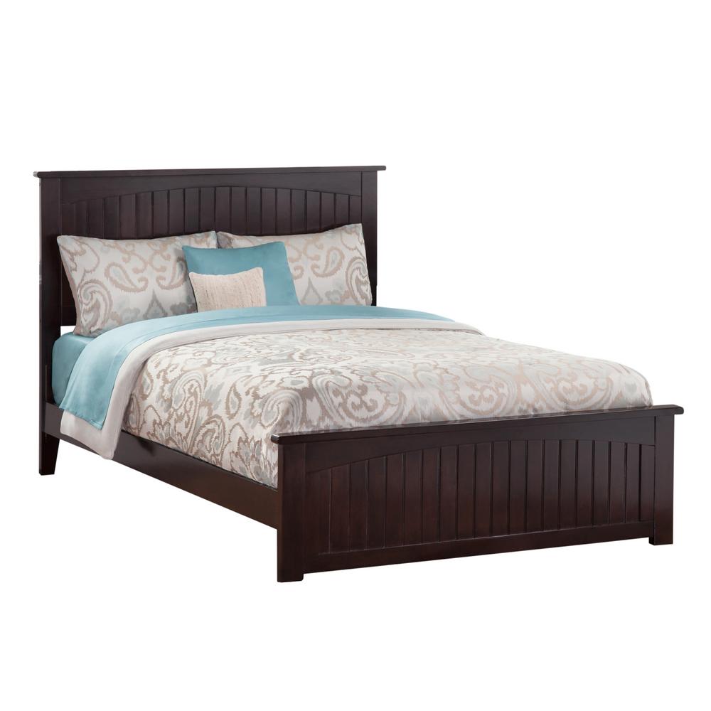 Atlantic Furniture Nantucket Espresso Queen Traditional Bed With Matching Foot Board Nantucket Espresso Queen Traditional Bed With Matching Foot Board