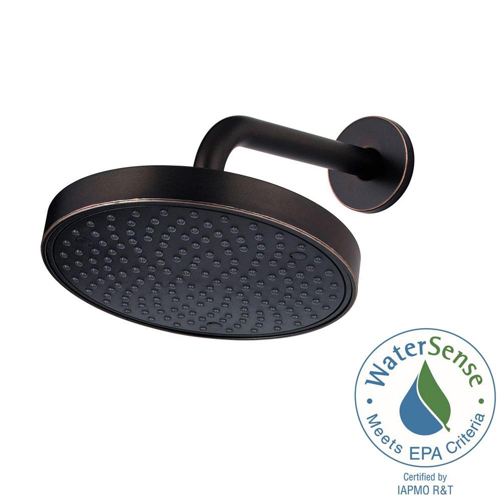 Pfister 1Spray 85/32 in. Raincan Shower Head with Arm and Flange in