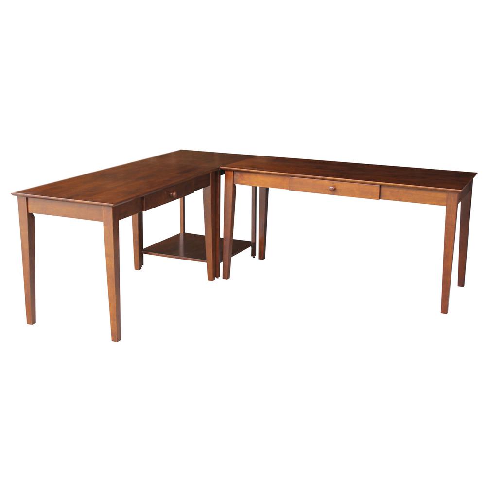 Writing Desk 42 Or Greater Oak Desks Home Office Furniture Espresso Desk