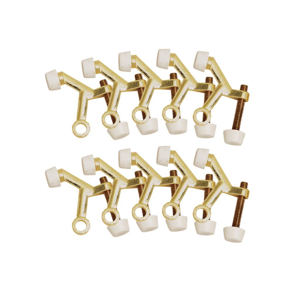 Design House 2 1 8 In X 1 3 4 In Polished Brass Standard Hinge