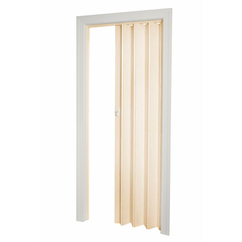 Spectrum 32 in. x 80 in. Woodbridge Vinyl Maple Accordion Door
