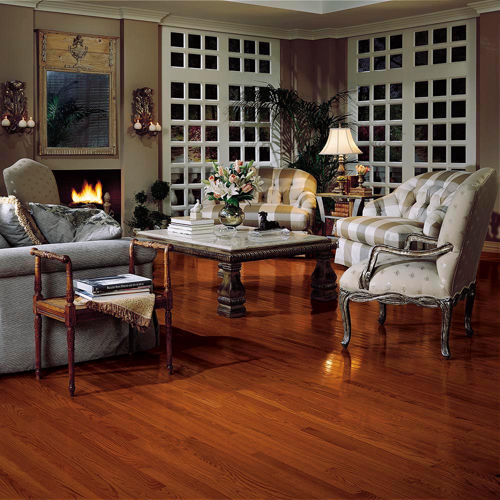 Bruce American Originals Ginger Snap White Oak 3 4 In T X 3 1 4