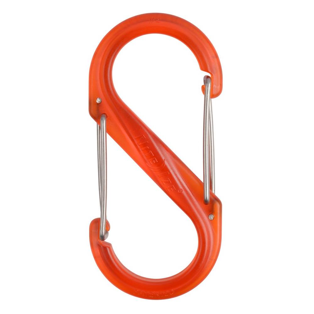 UPC 094664026148 product image for Carabiners: Nite Ize Fasteners #4 Orange Plastic S-Biner SBP4-03-19T | upcitemdb.com