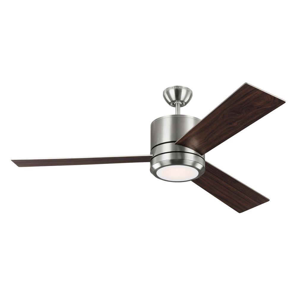 Monte Carlo Vision Max 56 In Indoor Outdoor Brushed Steel Ceiling Monte Carlo Vision Max 56 In Indoor Outdoor Brushed Steel Ceiling Fan