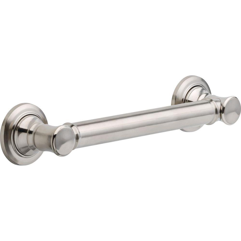 Delta Traditional Decorative ADA 18 in. x 1.25 in. Grab Bar in ...