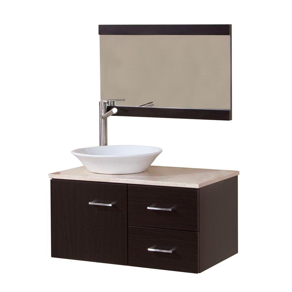 Domani Sicily 30 in. W x 19 in. D Bathroom Vanity Combo in ...