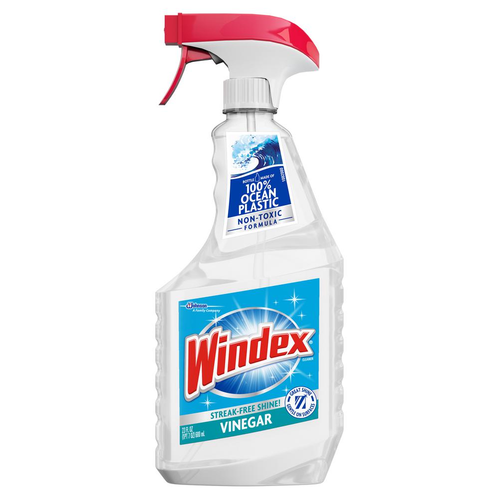 Windex 23 Fl Oz Vinegar Multi Surface Cleaner 312620 The Home Depot