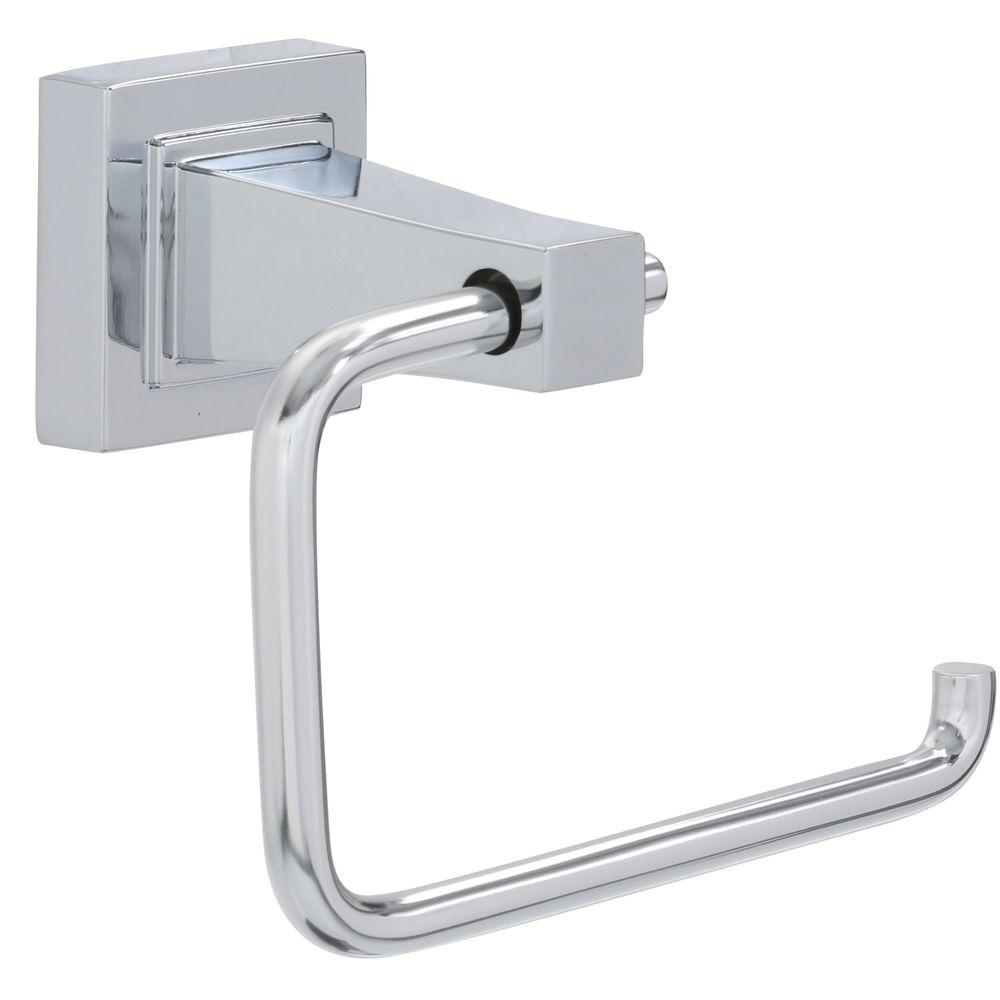 Glacier Bay Adelyn Single Post Toilet Paper Holder in Chrome200192001