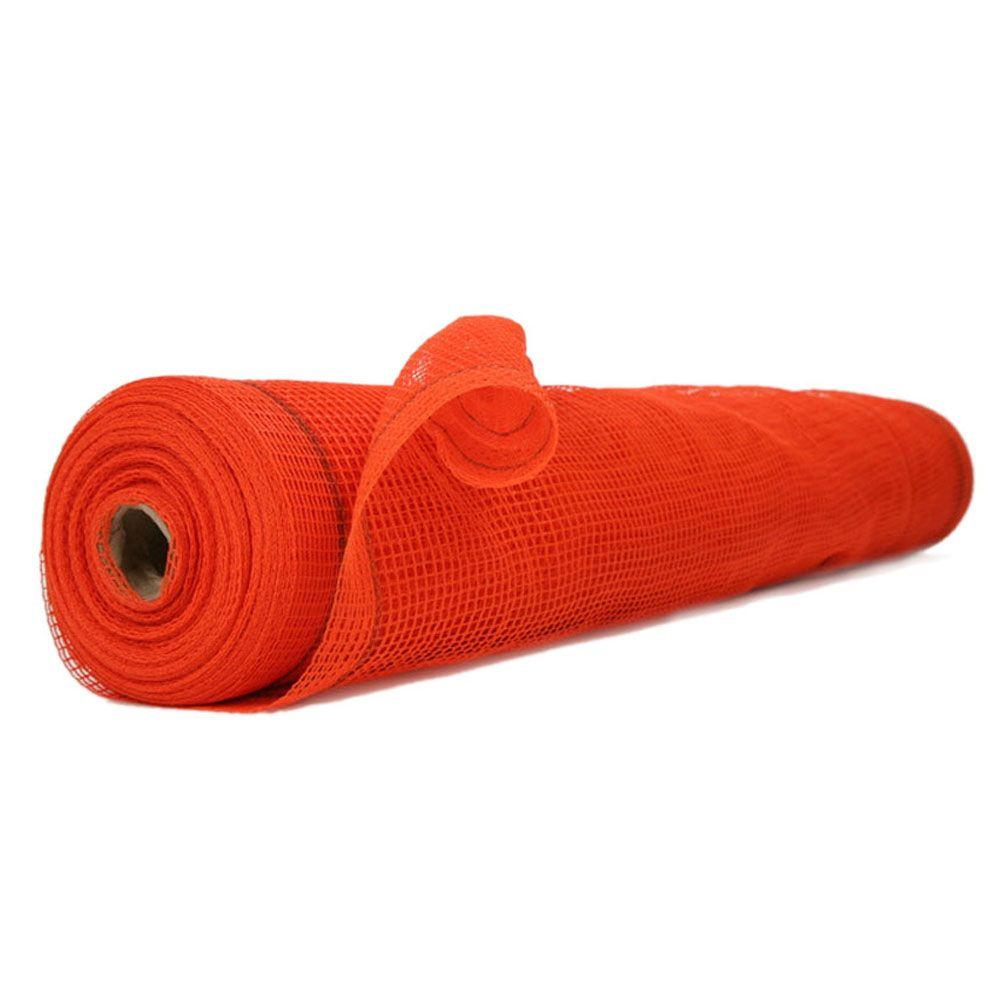 Tenax 4 ft. x 100 ft. Orange Guardian Safety Barrier Fence998044 The