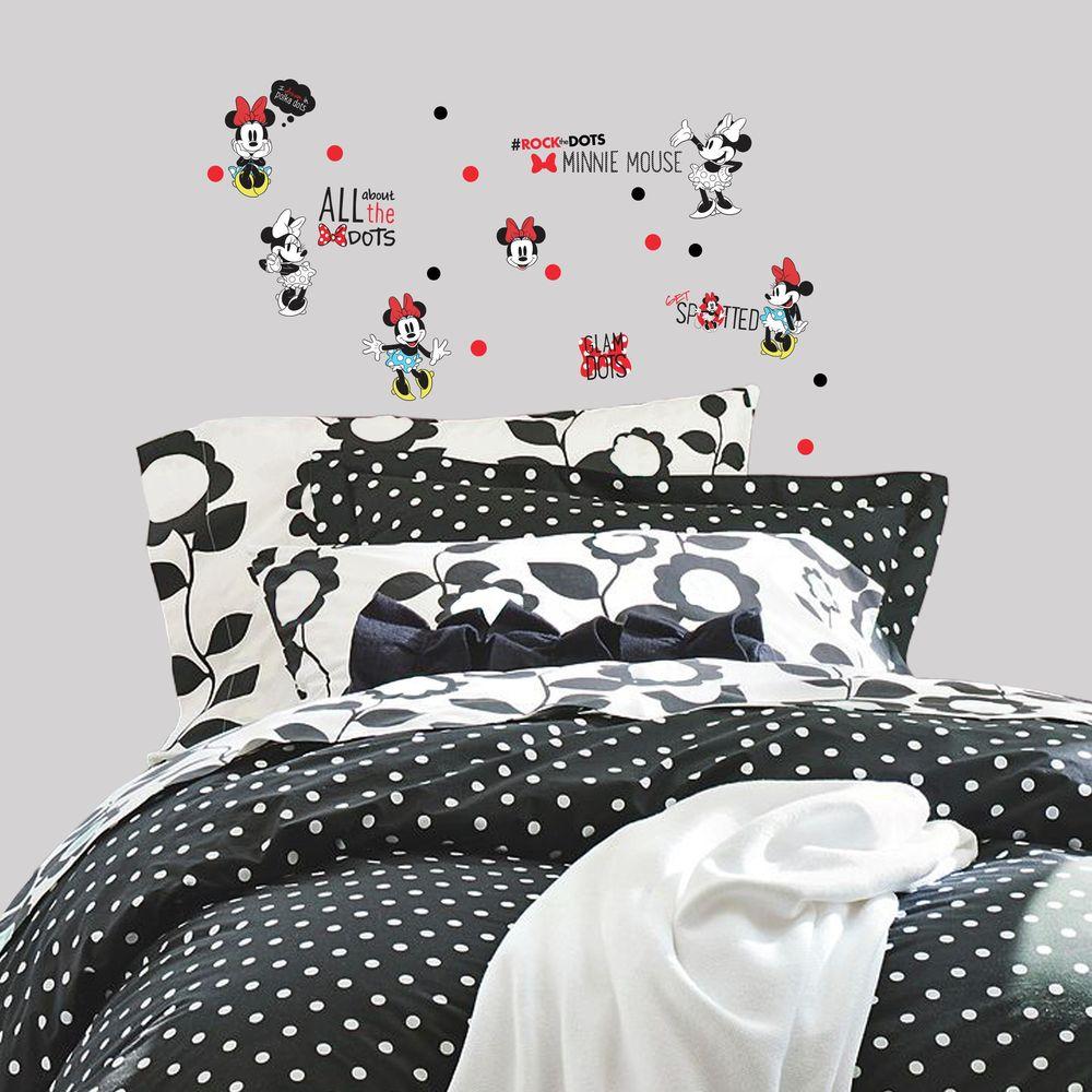 5 In X 11 Minnie Rocks The Dots 35 Piece L And Stick Wall Decal