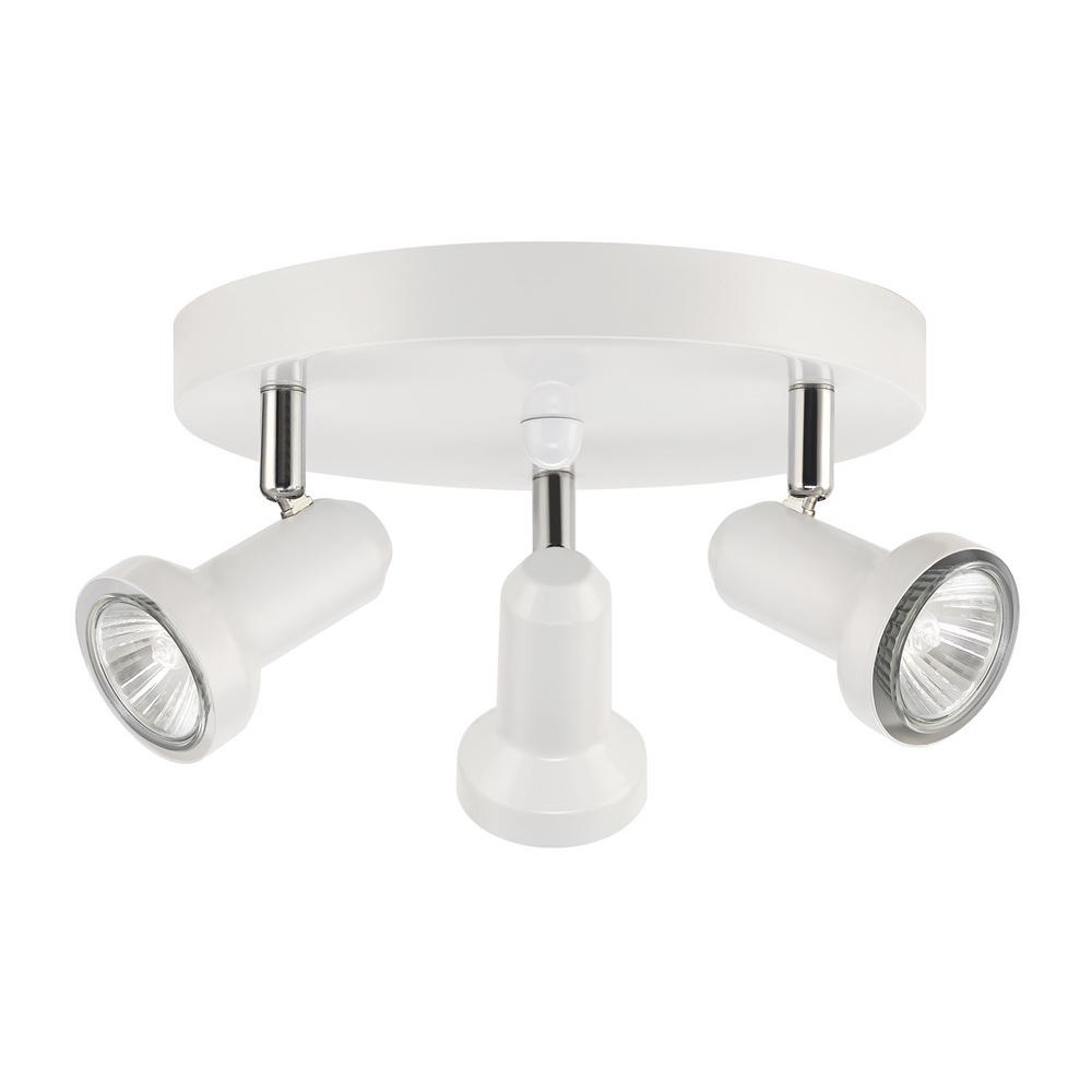 Melo 10 In 3 Light White Halogen Track Kit