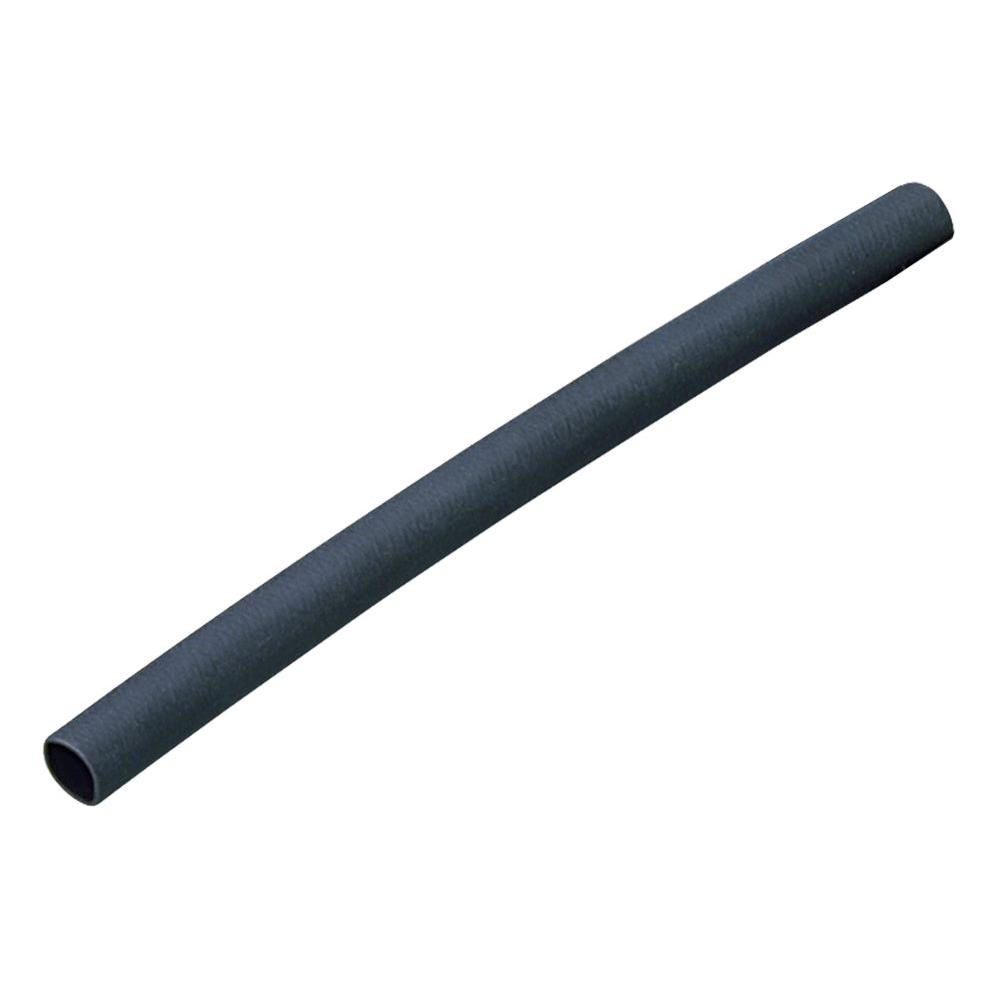 Commercial Electric 3 16 In Black Polyolefin Heat Shrink Tubing 5 Pack Hst 187b The Home Depot