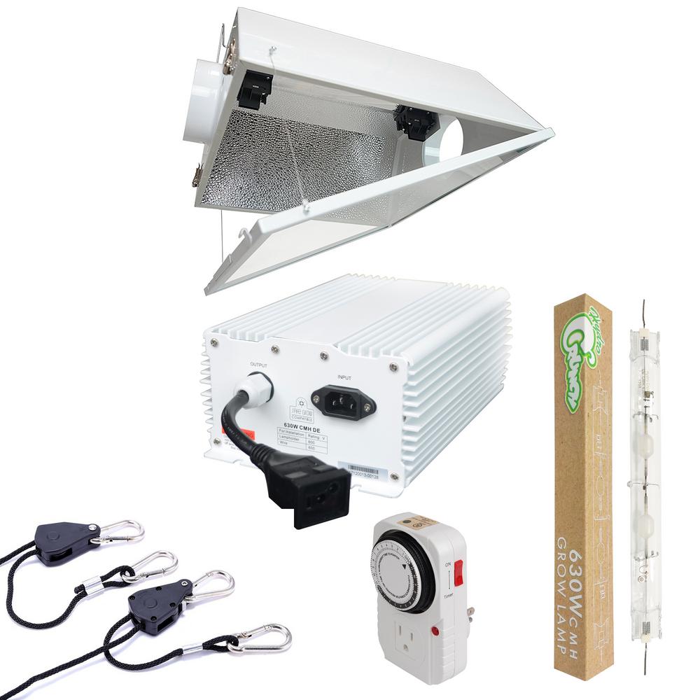 Hydro Crunch 630-Watt DE CMH Ceramic Metal Halide Grow Light System with Double... by Hydro Crunch