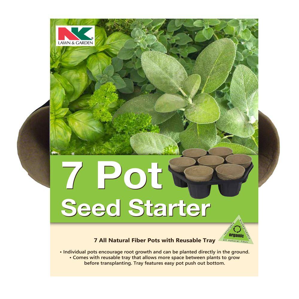 Northrup King NK 7 Pot Seed Starter Kit-PFB7-10H - The Home Depot