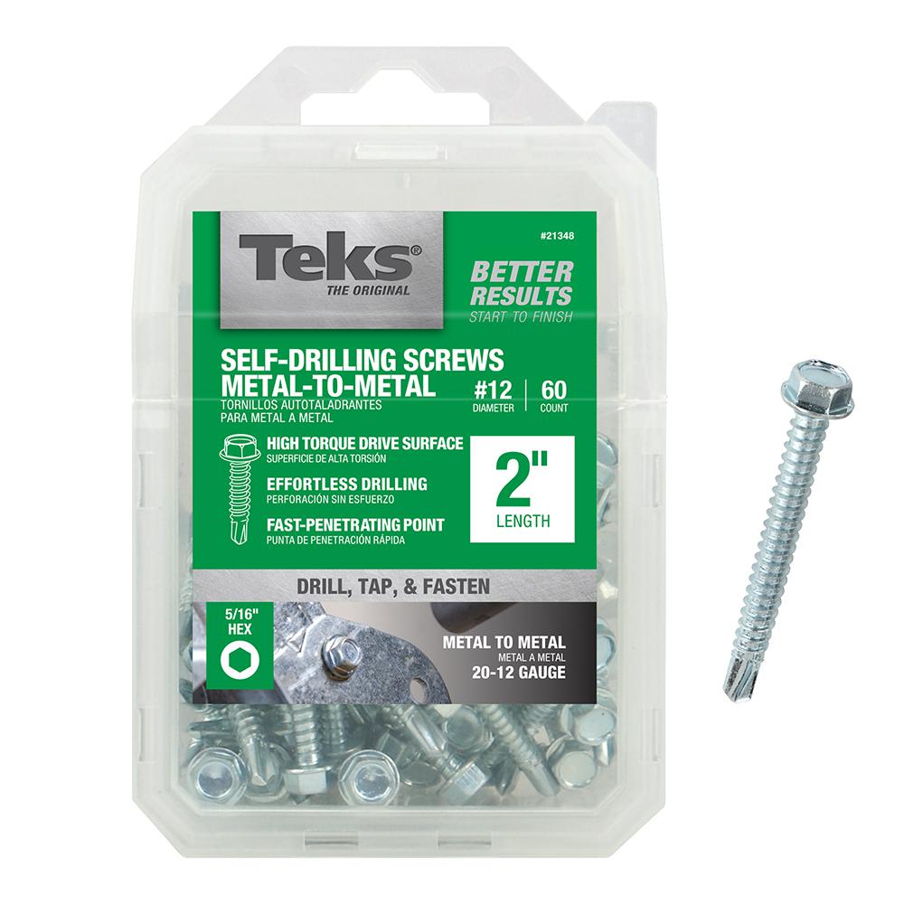 Thread 10mm Long 50 pcs 12-24 SELF-Tapping Screws