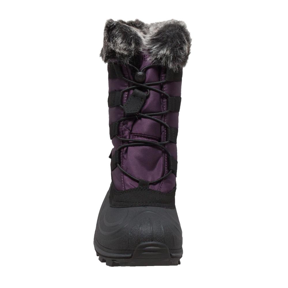 purple winter boots womens
