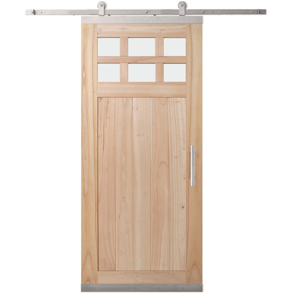 Nickel Barn Doors Interior Closet Doors The Home Depot
