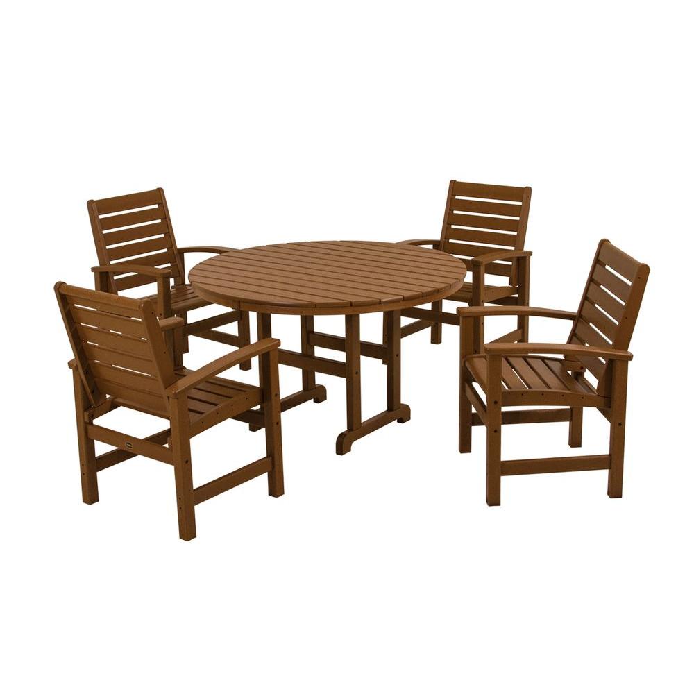 POLYWOOD - Round - Patio Dining Sets - Patio Dining Furniture - The ...