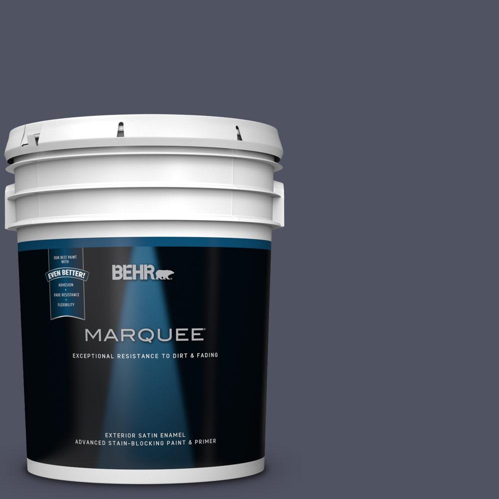 BEHR MARQUEE 5 gal. #PPU24-23 Little Black Dress Satin ...