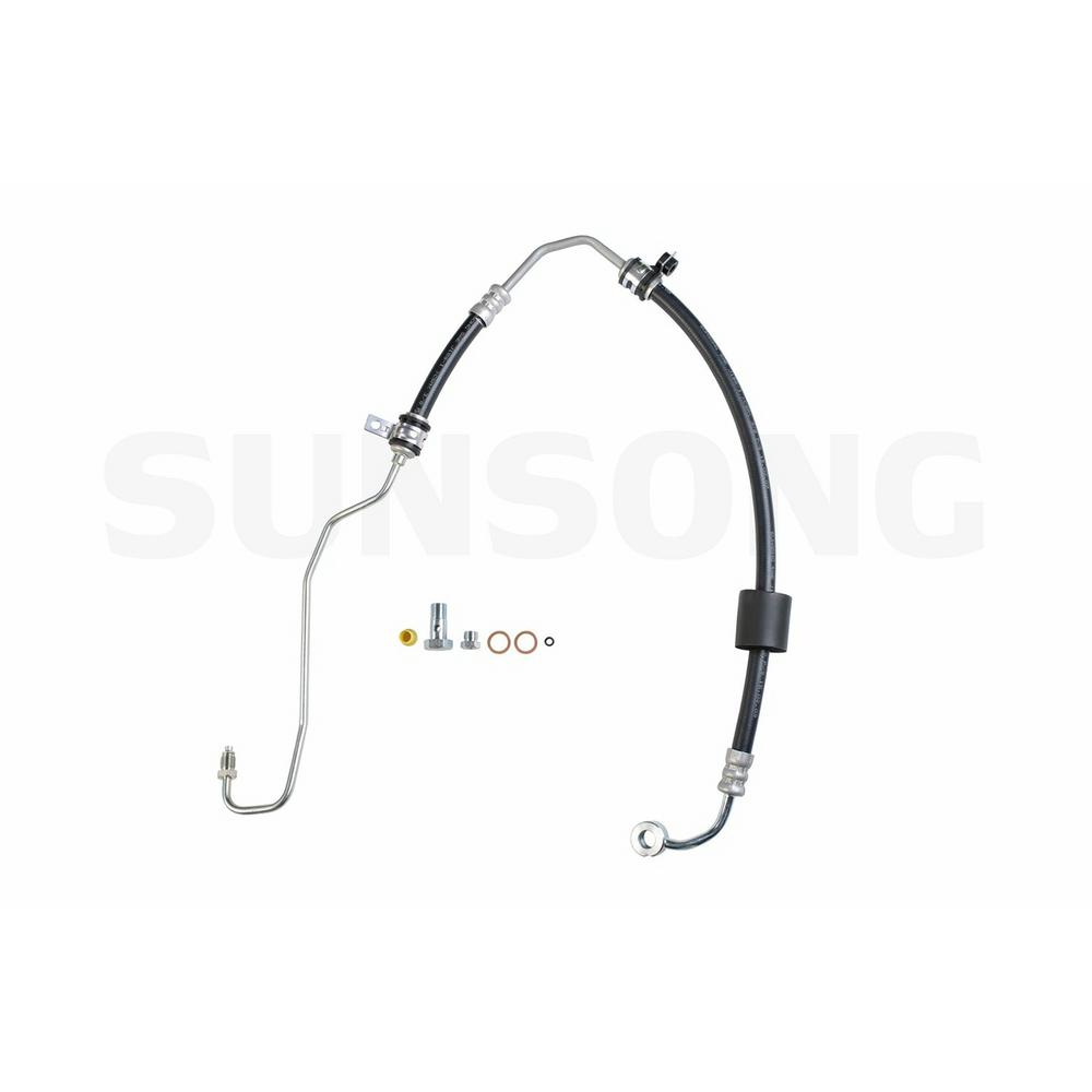 OE Replacement Steering Hose Sunsong 3401120 Power Steering Pressure ...