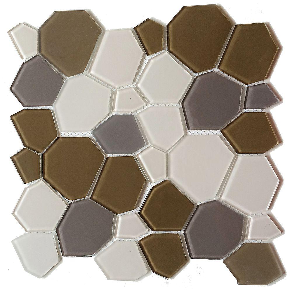 Instant Mosaic Upscale Designs Mesh Mounted Gl Wall Tile 3 In Designs Mesh Mounted Gl Wall Tile
