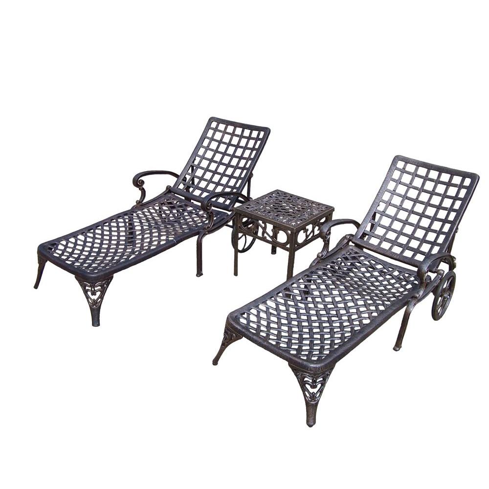 Oakland Living Outdoor Chaise Lounges Patio Chairs The Home Depot