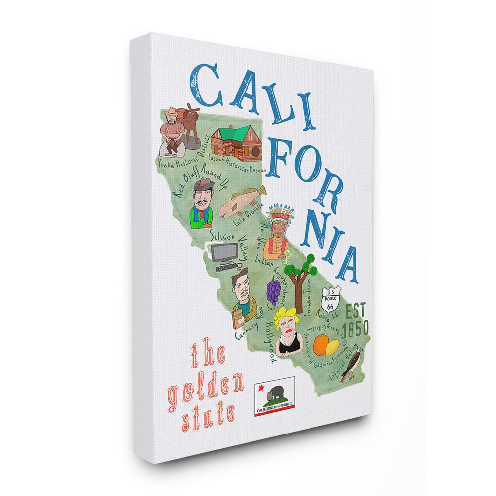 The Stupell Home Decor Collection 24 In X 30 In California The