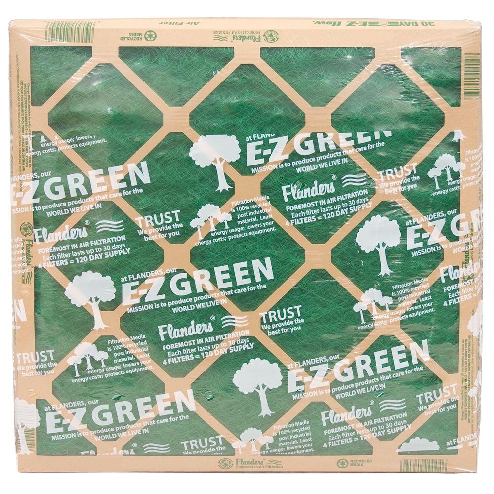 12 x 30 x 1 Fiberlgass Panel Furnace Filters 12 pk