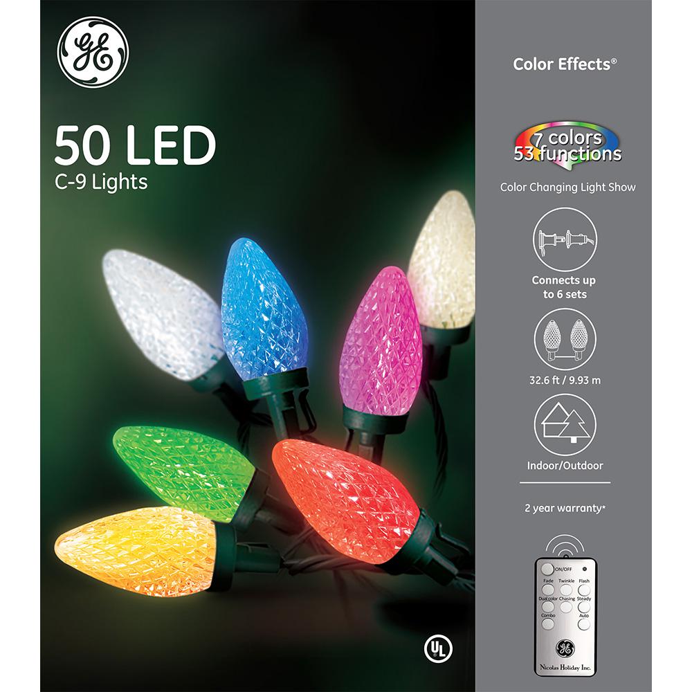 Twinkling Christmas Lights Christmas Decorations The Home Depot