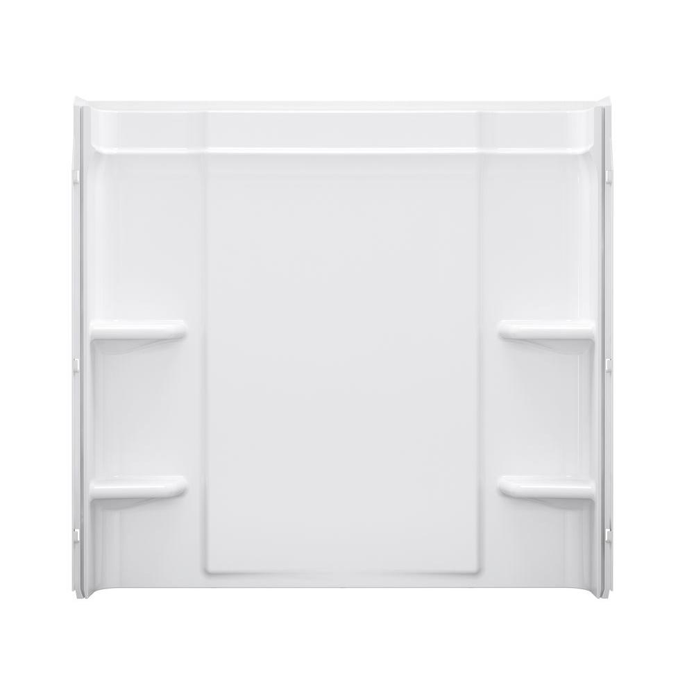 STERLING Ensemble 60 in. x 73 in. 1piece Back Wall DirecttoStud