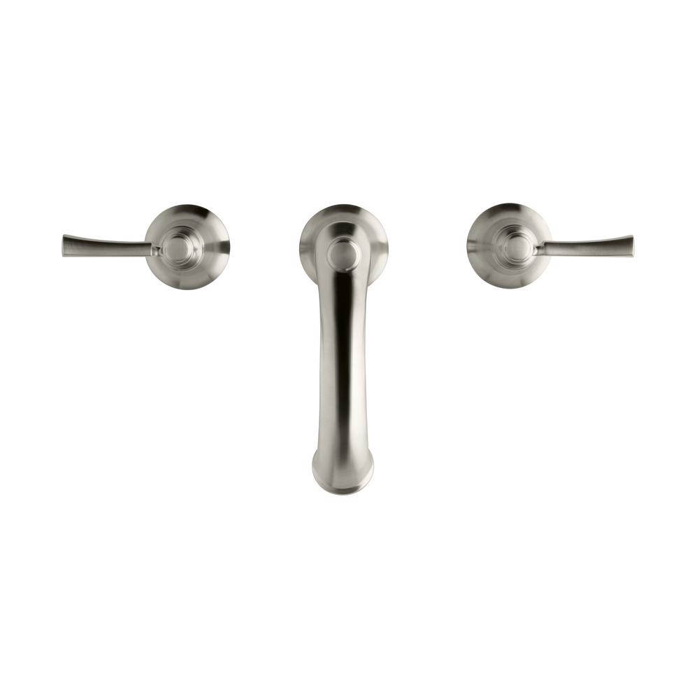 Kohler Elliston 8 In Widespread 2 Handle Bathroom Faucet Brushed Nickel Kohler Elliston 8 In Widespread 2 Handle Bathroom Faucet Brushed Nickel