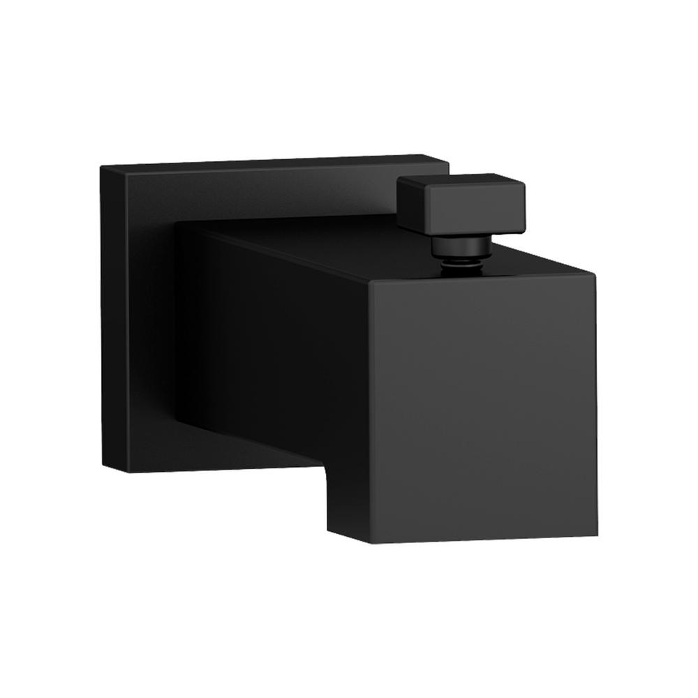 Symmons Duro Diverter Tub Spout in Matte Black361DTSMB The Home Depot