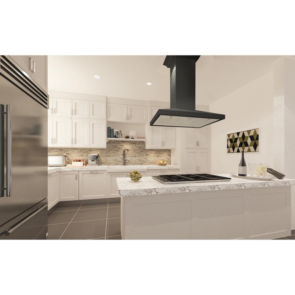 Black Island Range Hoods Range Hoods The Home Depot