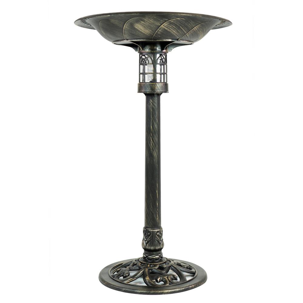 Resin Bird Baths Bird Wildlife Supplies The Home Depot