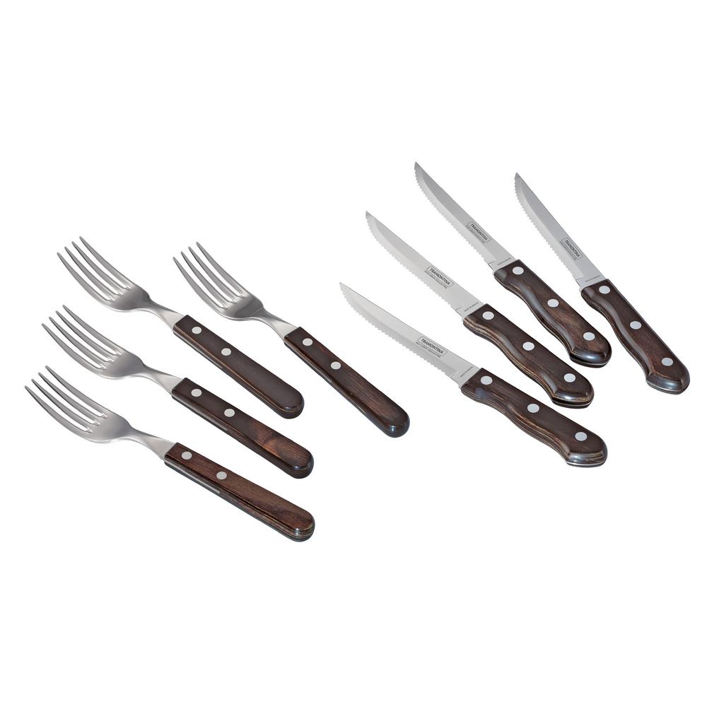 8 steak knives